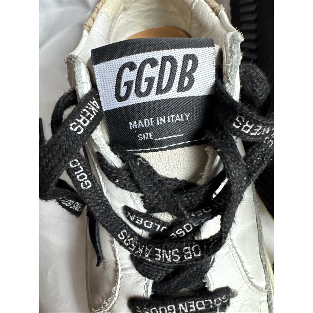 Golden Goose Super Star Classic Suede Toe Leopard Horsy Heel Size 34 Authentic - Picture 11 of 11